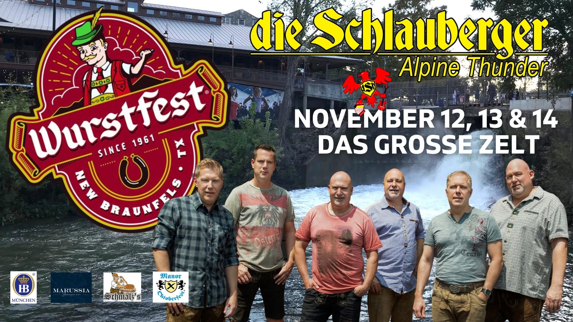 DSB die Schlauberger at Wurstfest in Landa Park