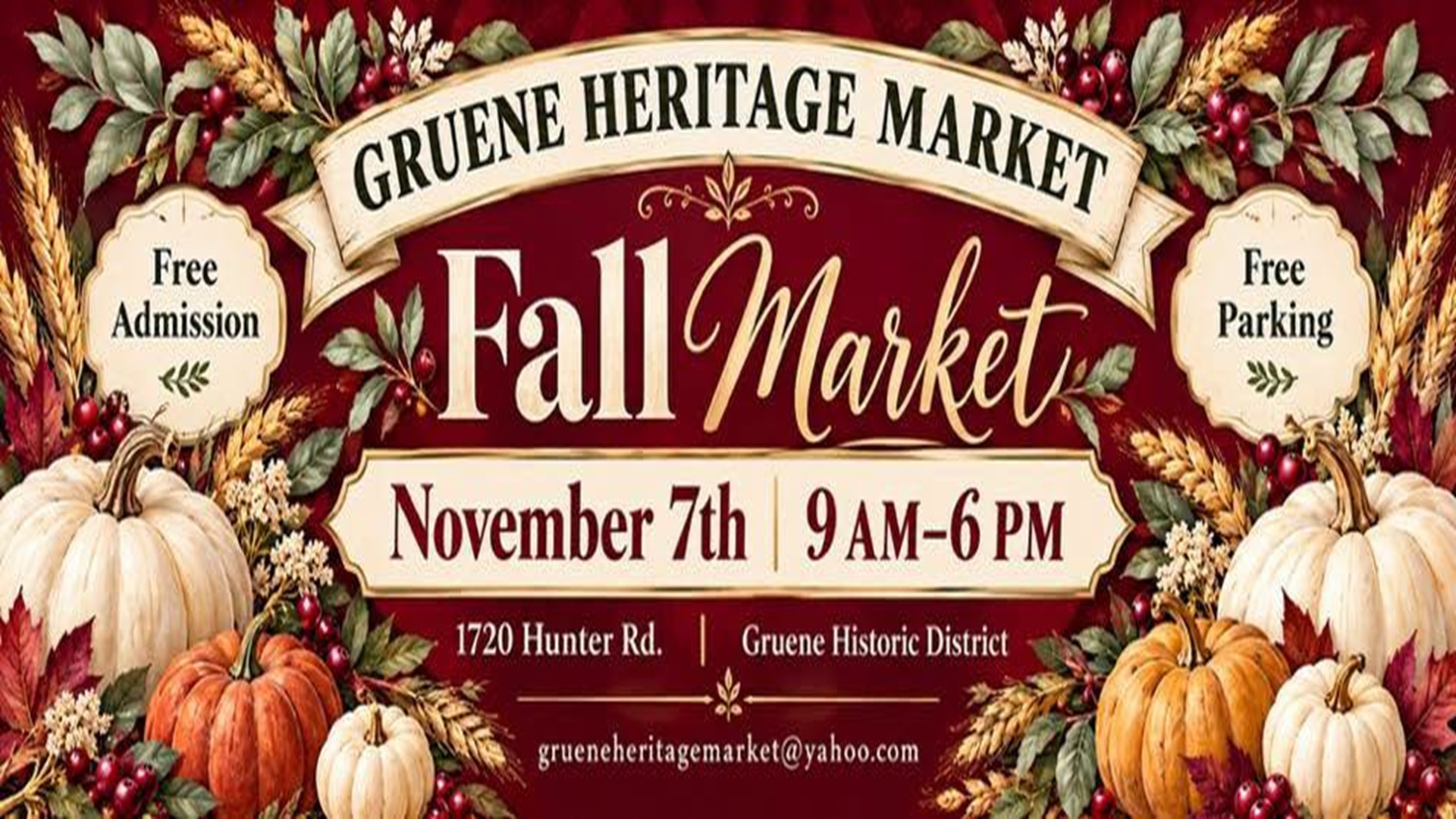 Gruene Heritage Market Fall Market