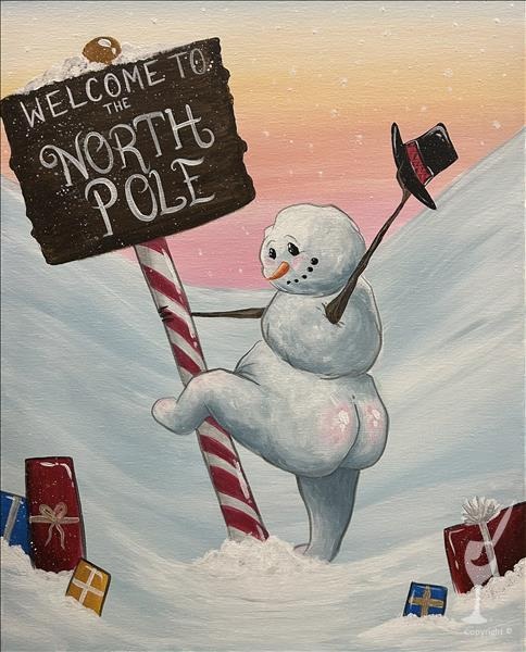 Ice Ice Booty at Painting With A Twist