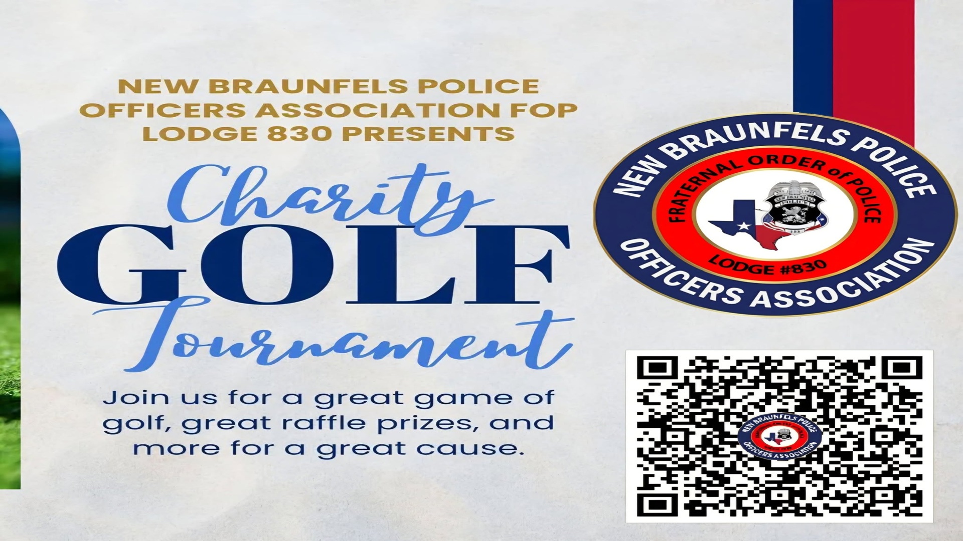 NBPOA FOP Lodge 830 9th Annual Charity Golf Tournament at Landa Park Golf Course